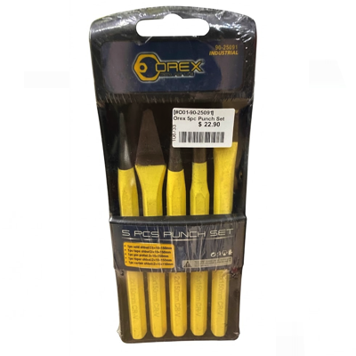 Orex 5PC PUNCH SET 90-25091
